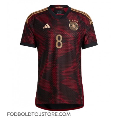 Tyskland Leon Goretzka #8 Udebanetrøje VM 2022 Kortærmet